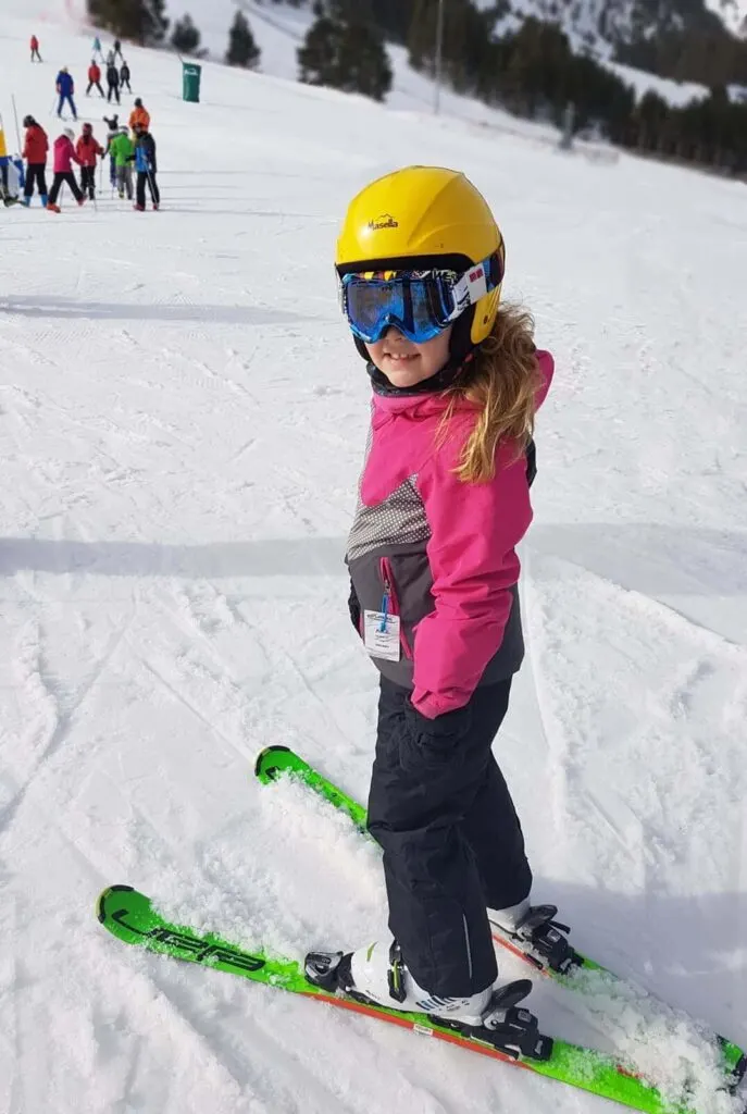 Skiing with kids Catalan Pyrenees