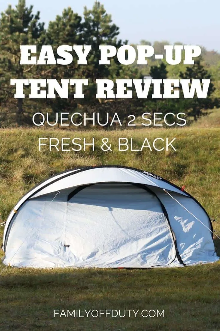Quechua 2 seconds tent review
