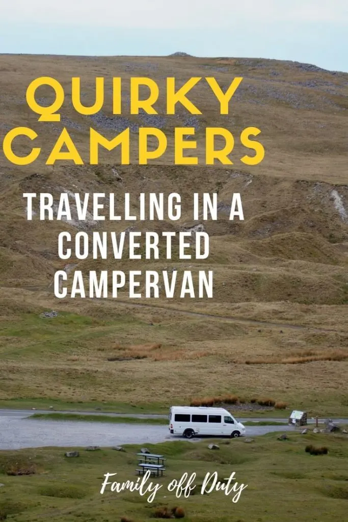 Travelling in a converted camper van