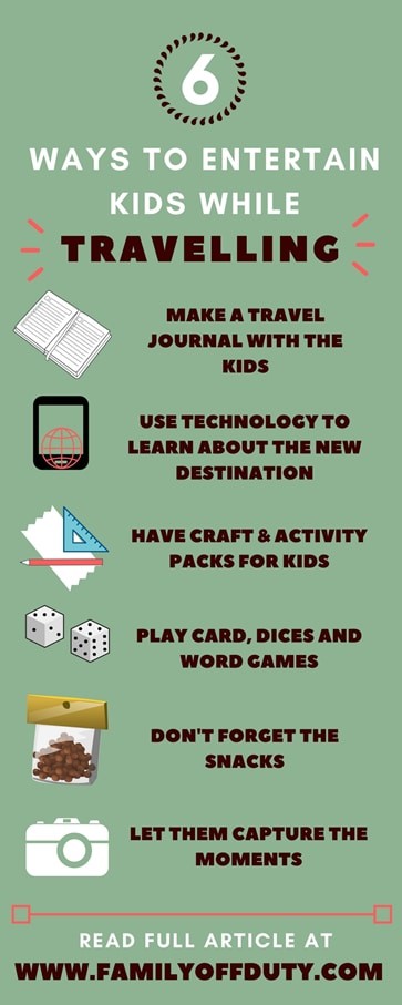 ways to entertain your kids while travelling