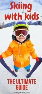 Skiing vacation with kids