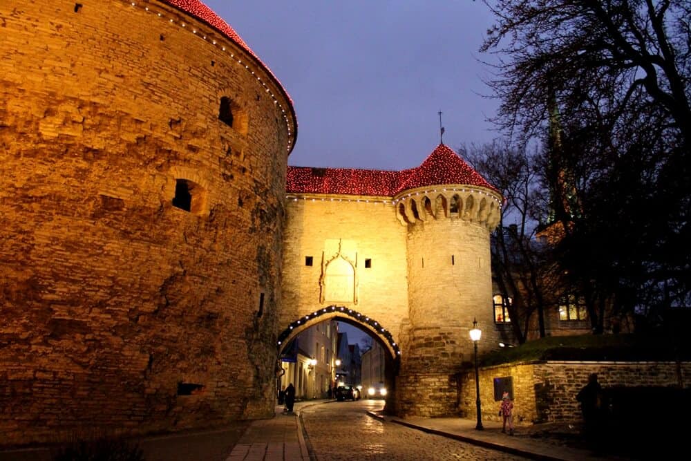 The Fat Margaret's tower in Old Town Tallinn