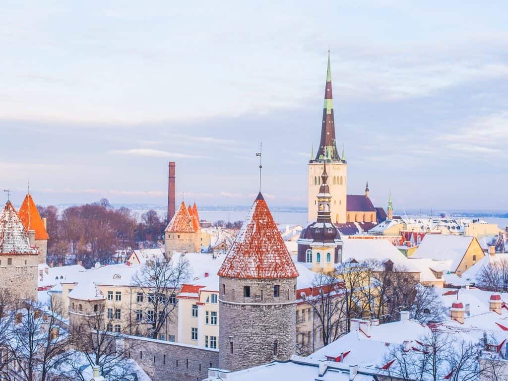 Tallinn in winter