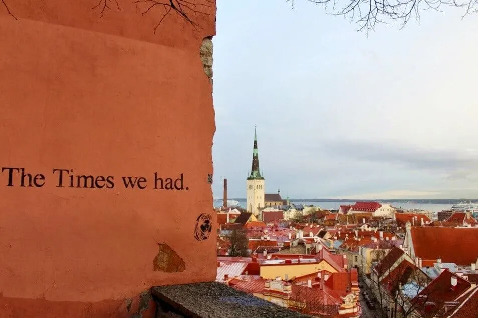 The view from Toompea hill 