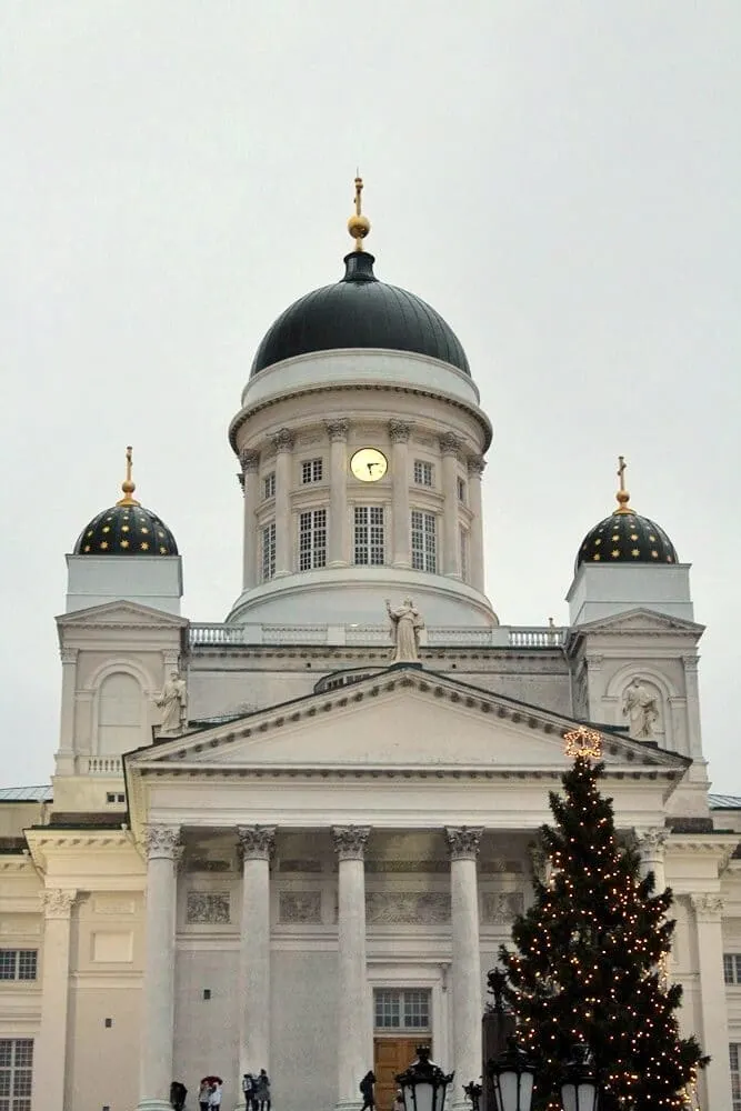 The White Cathedral in helsinki