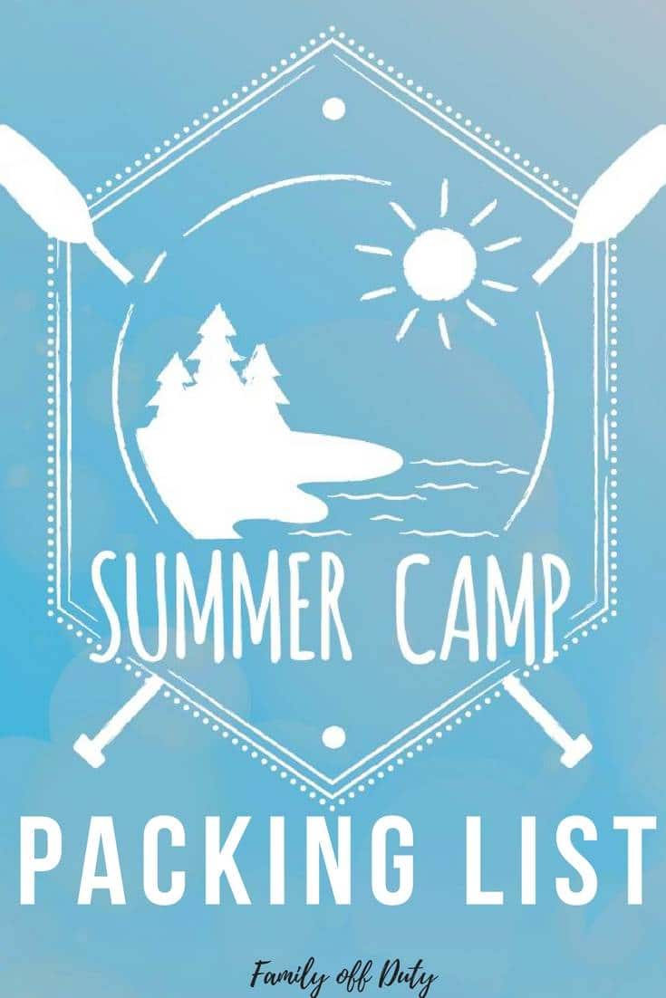 Summer camping packing list #summercamping #summercamp #packinglistsummercamp #overnightcamp #sleepawaycamp #kidscamping