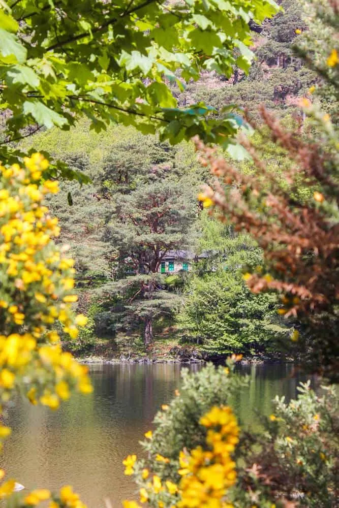 Wicklow mountains upper lake views