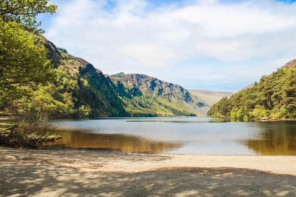 Wicklow mountains upper lake