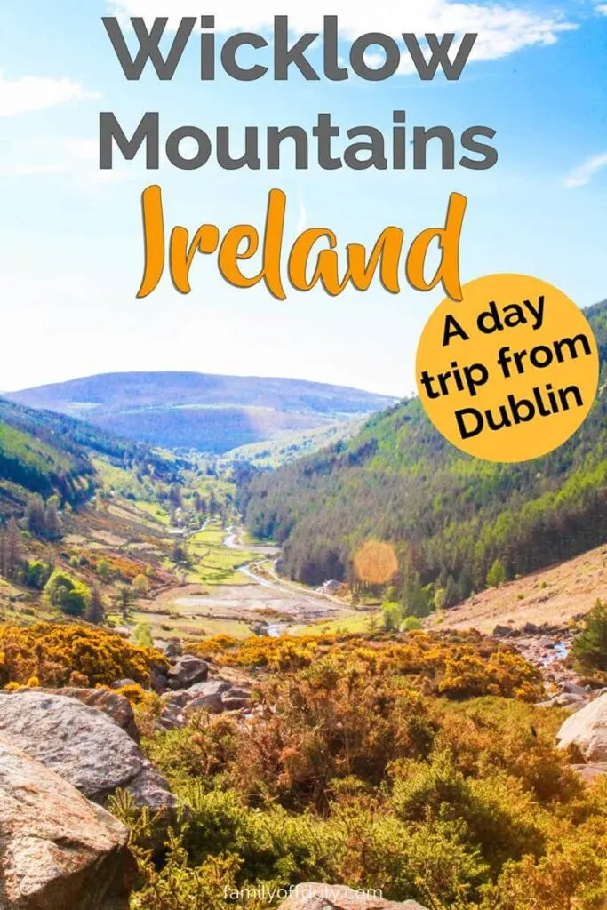 How to visit the Wicklow mountains national park on a day trip from Dublin. The Wicklow mountains is one of the most beautiful places that should be in your Ireland travel bucket list. Read more to find out the best things to do in Wicklow, Ireland including Glendalough. #wicklowmountains #ireland #irelandtravel #irelandlandscape #irelandtraveltips #irelandvacation