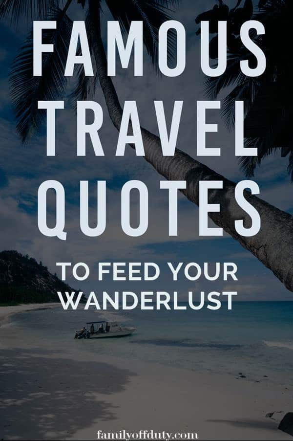 most famous travel quotes