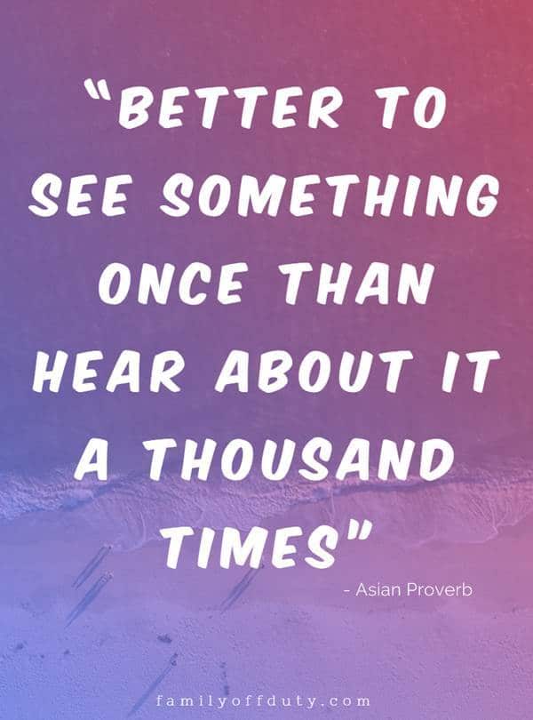 Famous quotes about seeing the world
