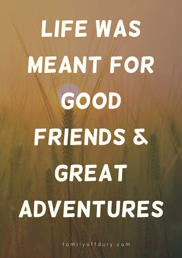 memorable trip with friends quotes on trips