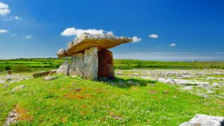 Poulnabrone portal tomb in Co. Clare