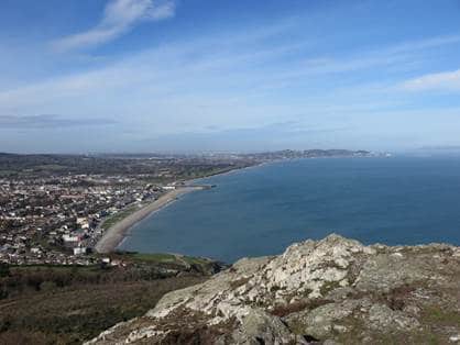 Bray Head day tour from Dublin by dart