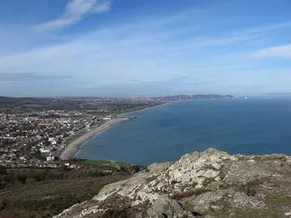 Bray Head day tour from Dublin by dart