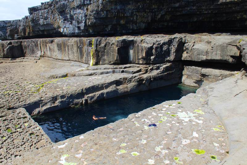 Wormhole in Inishmore