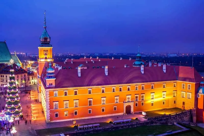 The Royal Castle in Warsaw Old Town