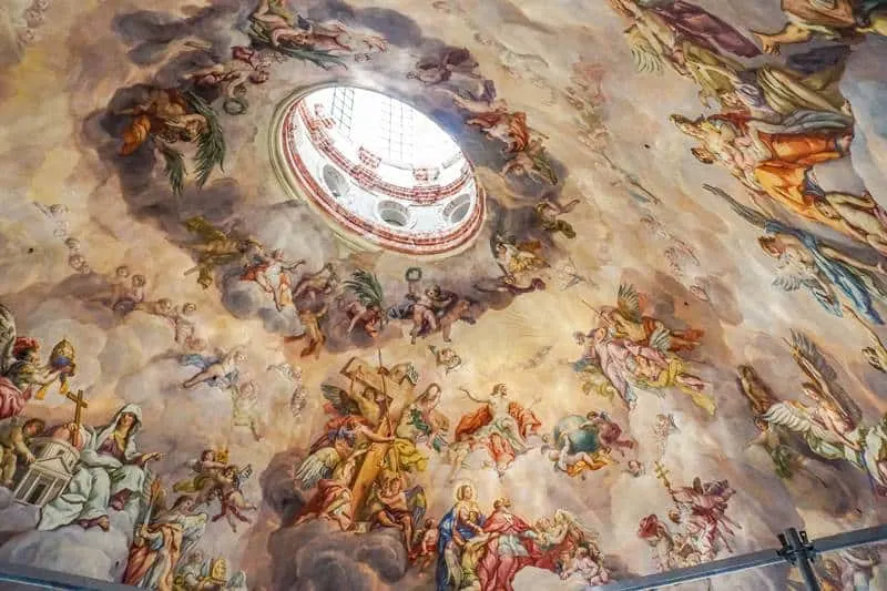 Karlskirche dome frescos