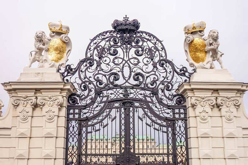 Belvedere Palace gates