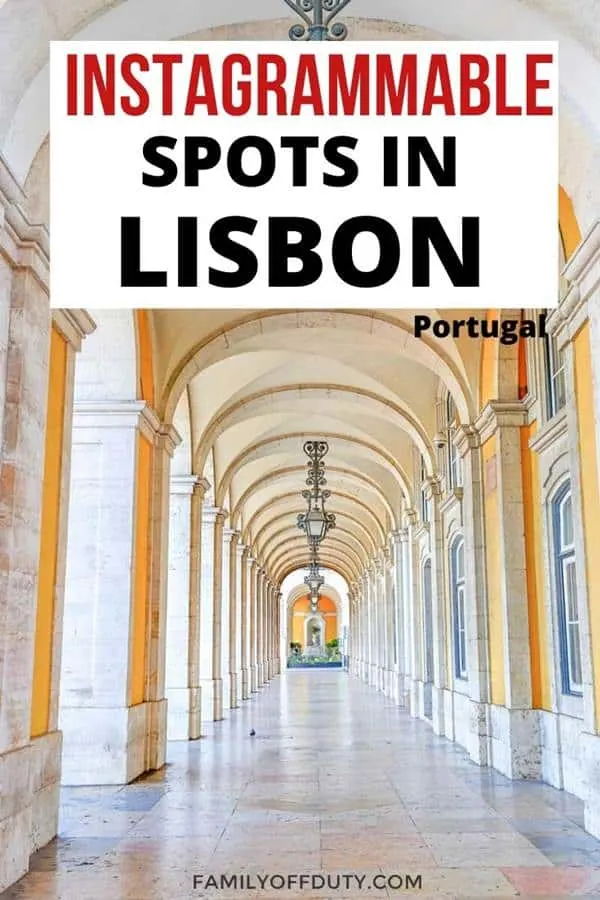 Instagram spots in Lisbon