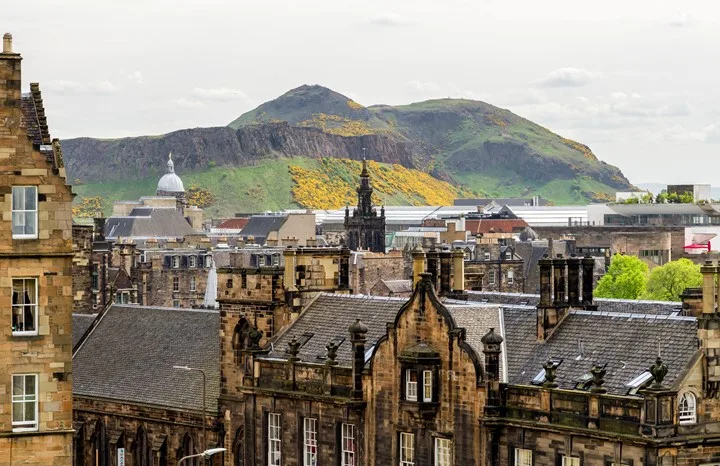 Arthurs seat Edinburgh