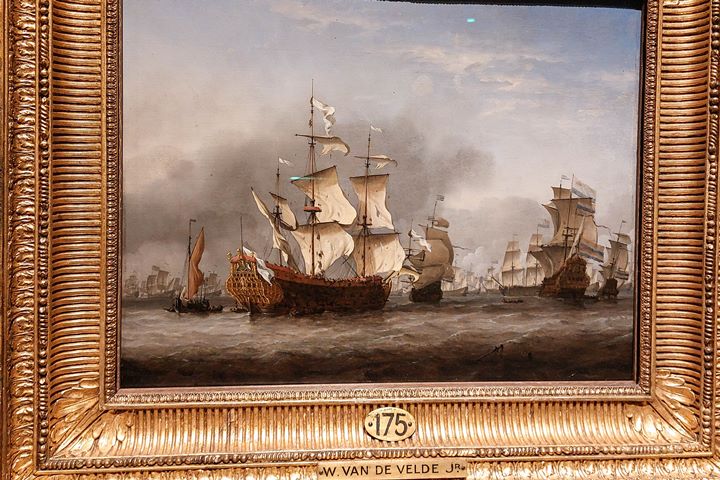 The Four Days Battle (Willem van de Velde)