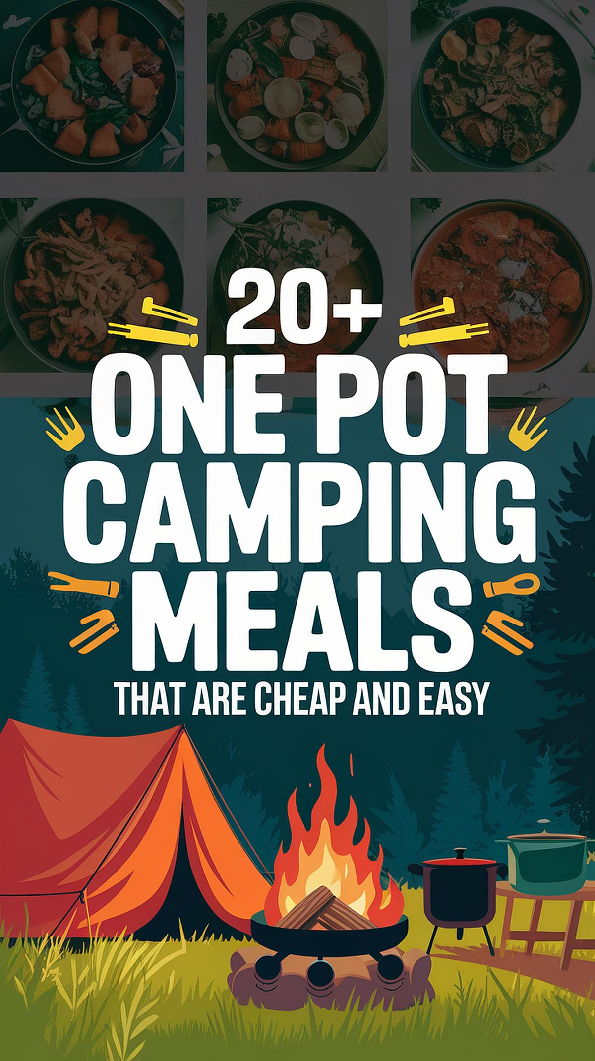Perfect One pot camping meals