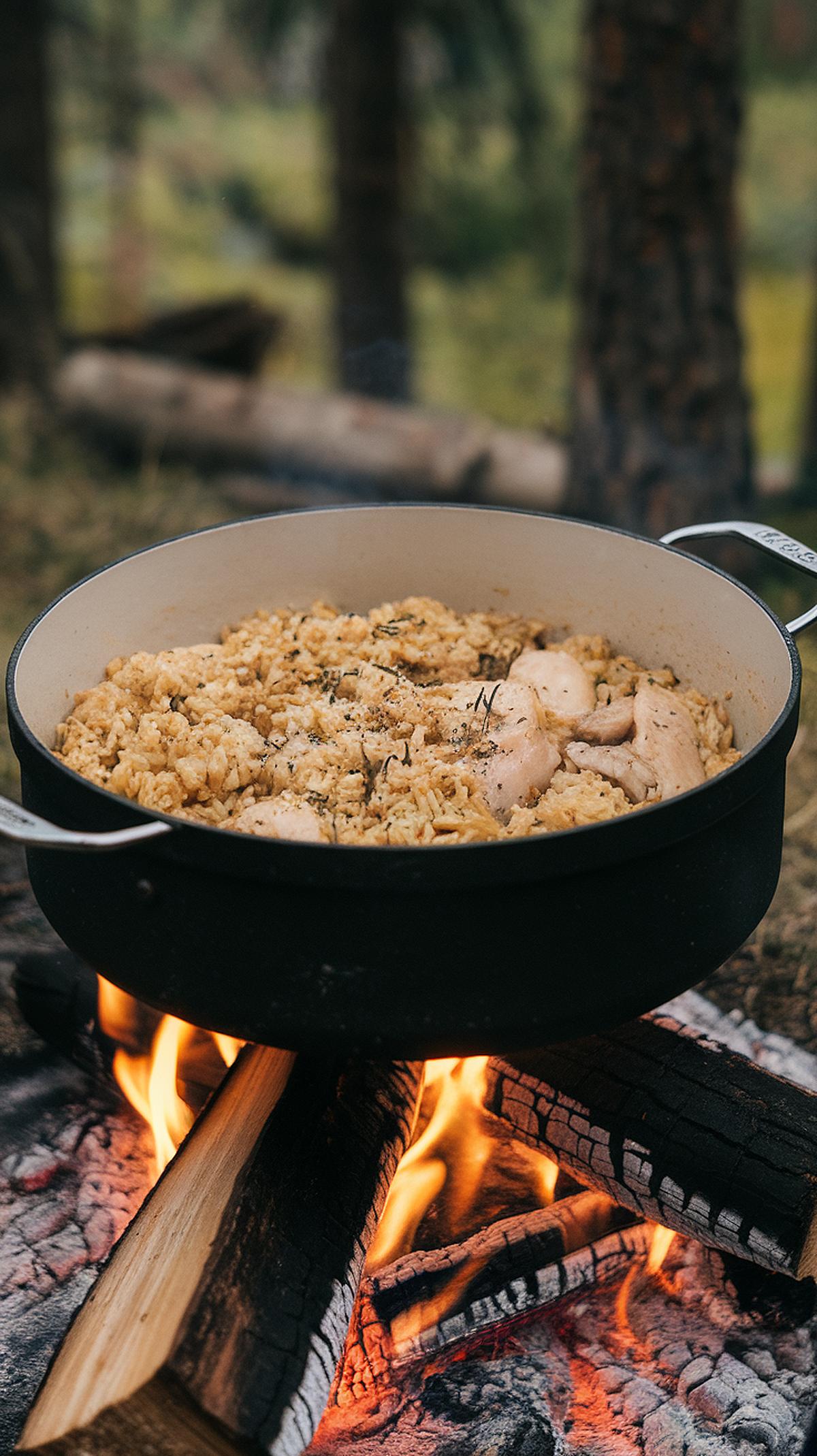 One pot camping meals
