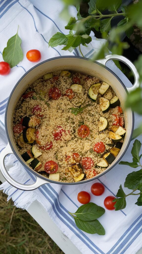 Couscous One pot camping meals