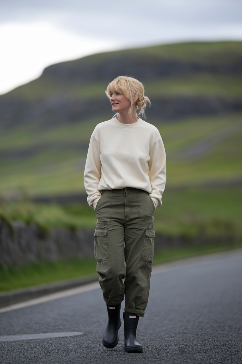 comfortable summer adventure outfit