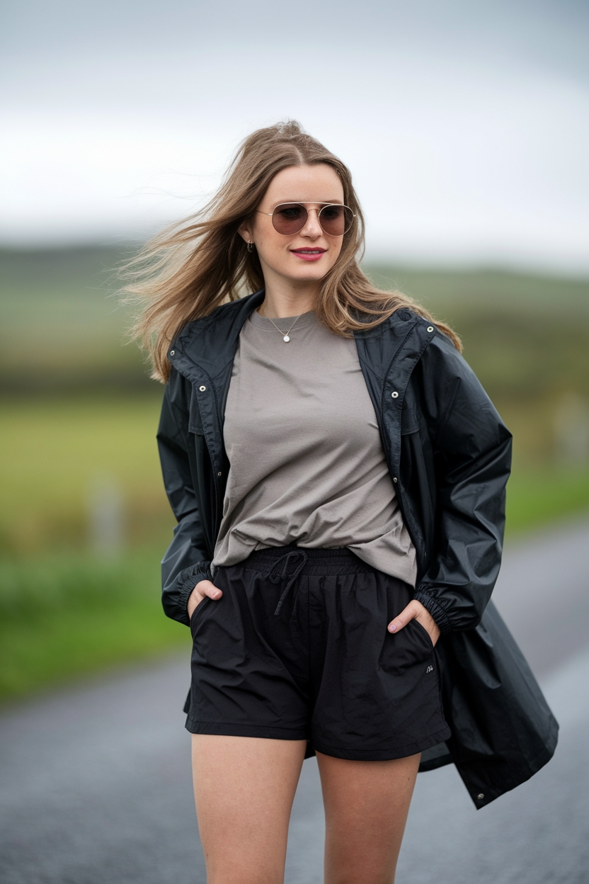 comfy stylish weather ready outfit