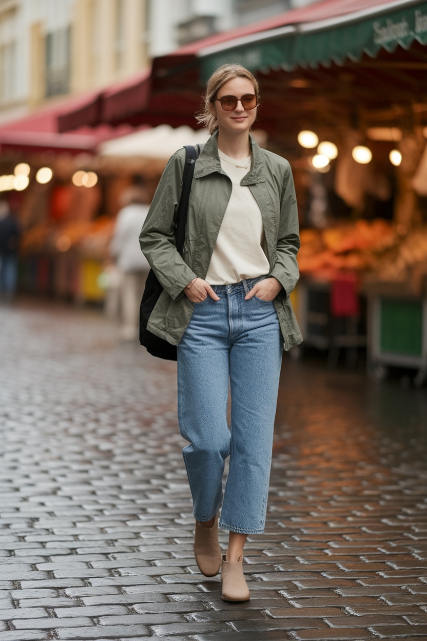 layered outfits and essentials