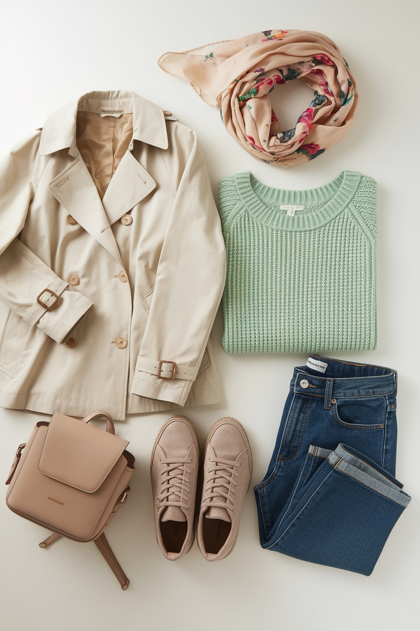 spring vacation outfit ideas for Ireland
