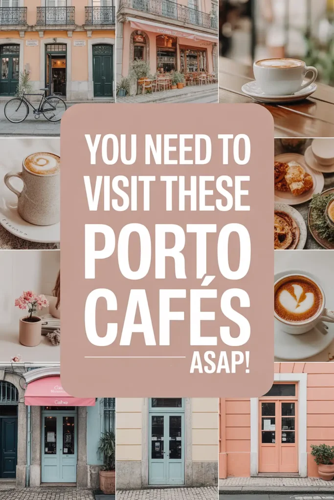 Best cafes in Porto. Discover must-visit Porto cafés with cozy interiors and delicious coffee. Perfect spots for relaxation and indulgence.