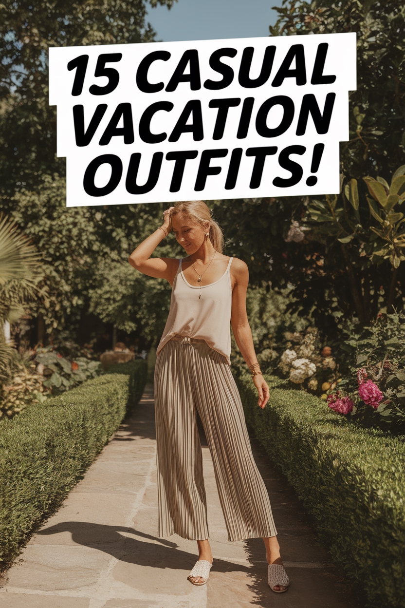 chic summer outfit combination