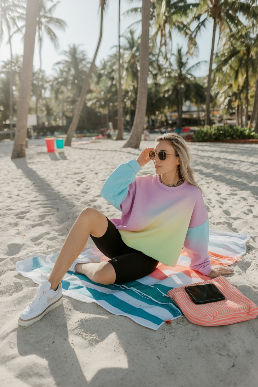 comfortable summer casual outfit