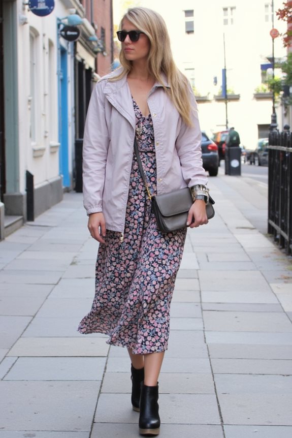 cozy rain ready outfit ensemble