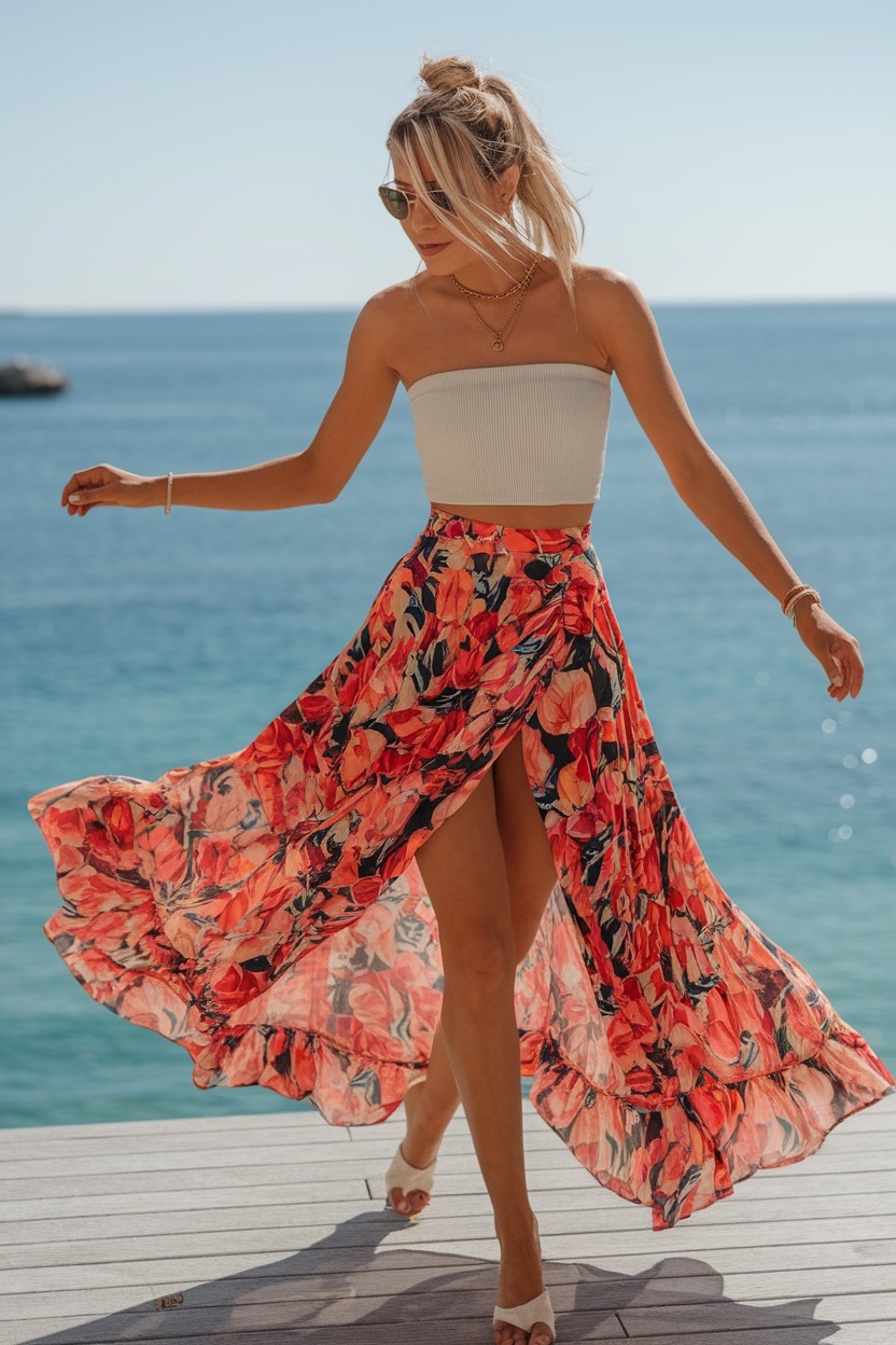 stylish summer outfit idea