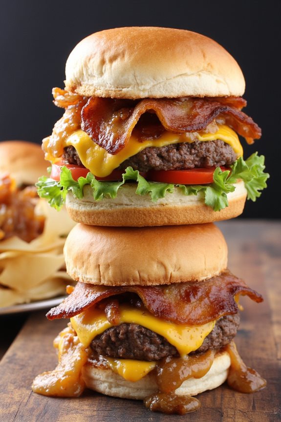 bacon cheeseburger slider recipe