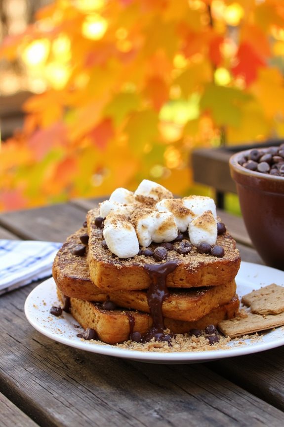 campfire s mores french toast