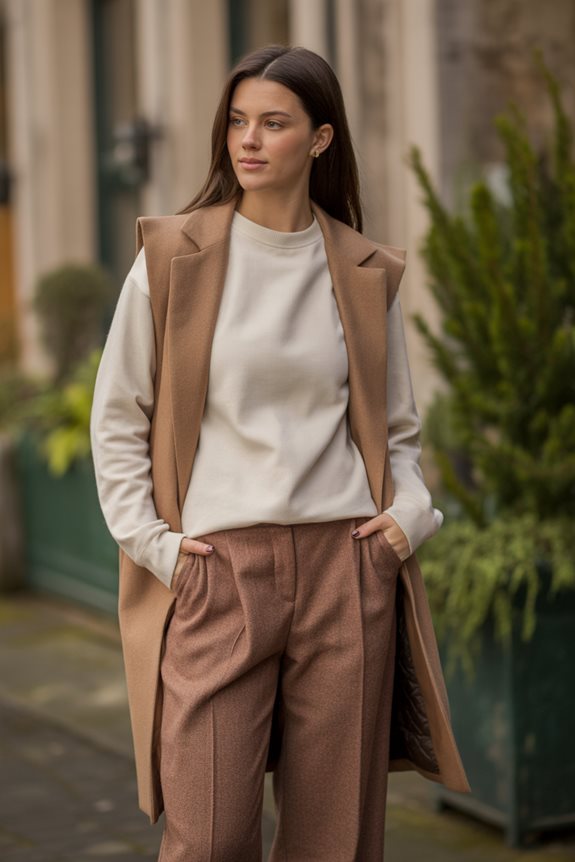 casual chic autumn outfit