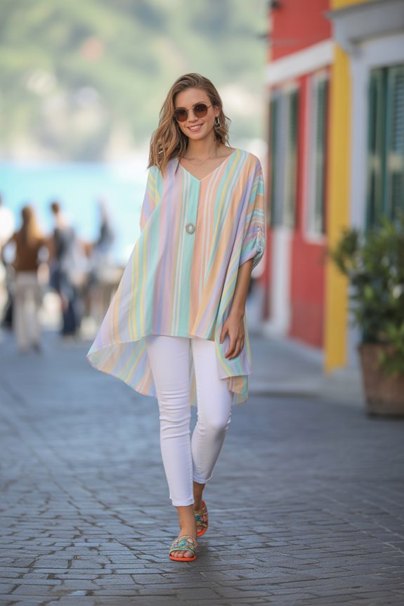 casual seaside adventure outfit