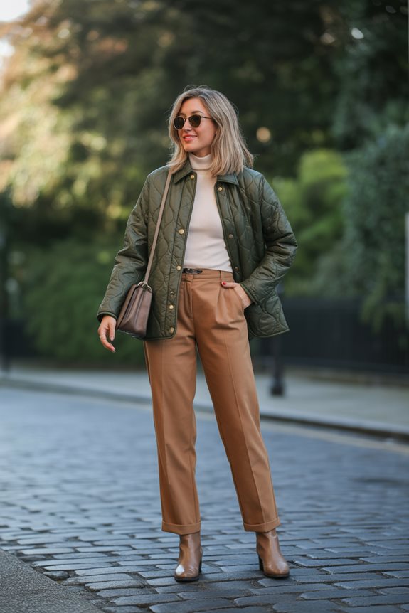 chic casual autumn outfit
