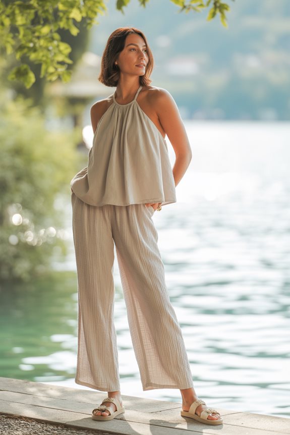 chic summer outfit ensemble