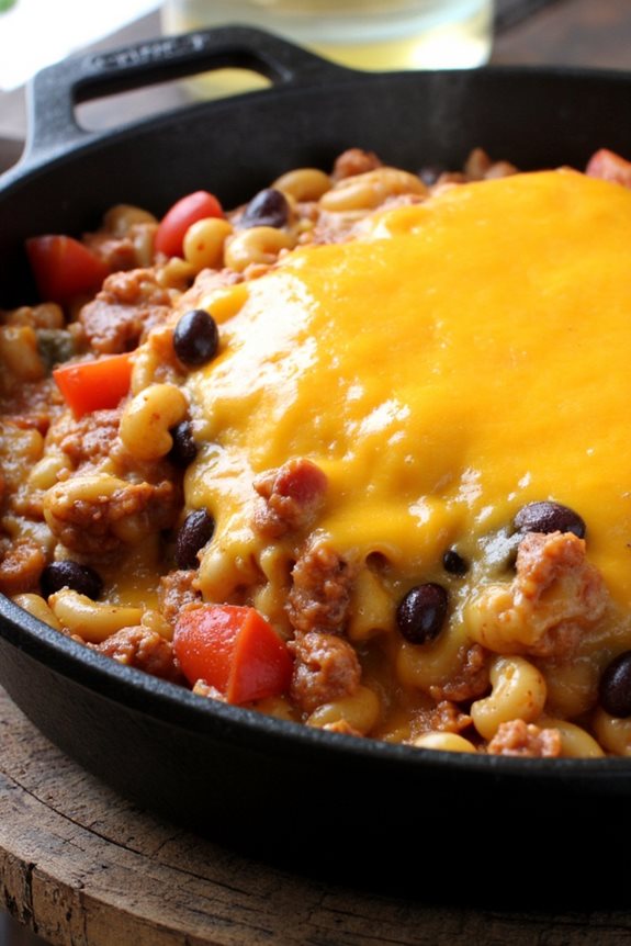 comforting smoky chili mac