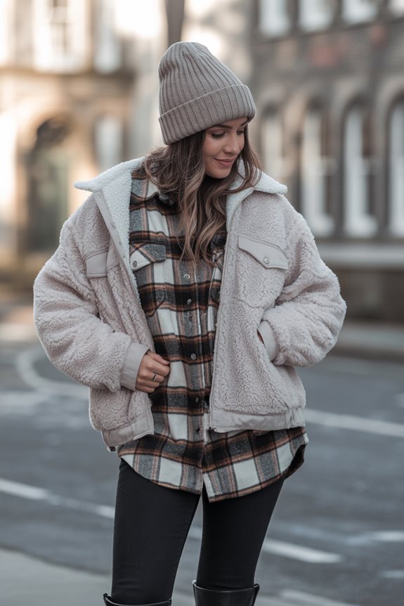 cozy caf chilly outfit