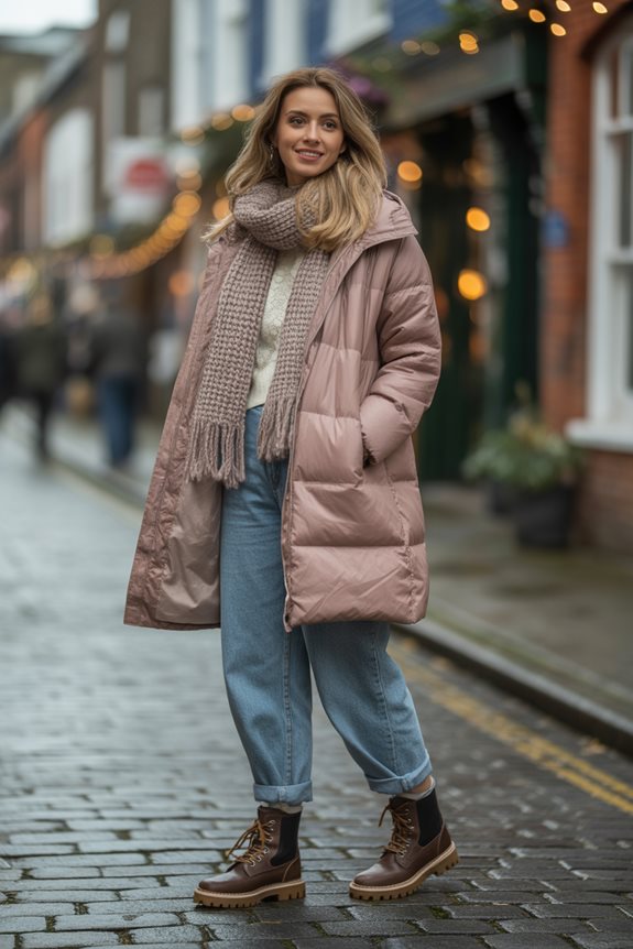 What to wear in Ireland in December, cozy irish weather outfit