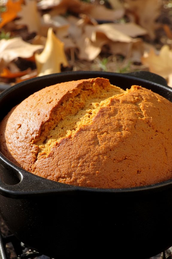 cozy pumpkin spice bread