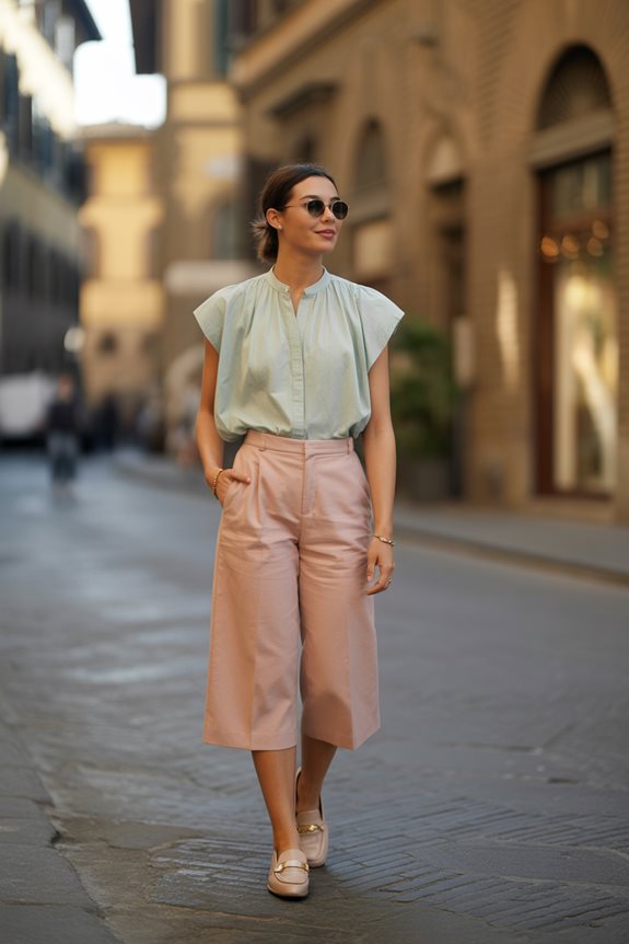 cozy stylish summer outfit