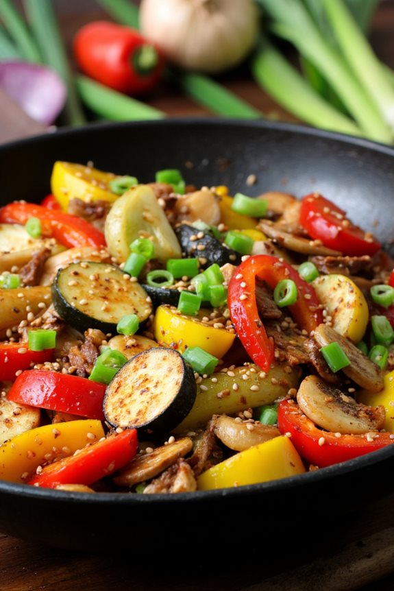 healthy veggie stir fry